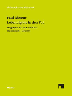 cover image of Lebendig bis in den Tod